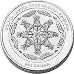 Pièce de monnaie en Argent 1 Dollar g 31.1 (1 oz) Millésime 2026 Native American Silver Dollars SALINAN INDIAN CREATION (PRÉCOMMANDE)