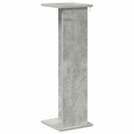 vidaXL Support de Plante 2 Pièces Gris Béton 25 x 25 5 x 80 5 cm