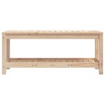 vidaXL Banc de jardin 108x35x45 cm bois massif de pin