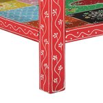 Table Console Multicolore 100x30x75 cm en Bois Massif de Mangue vidaXL