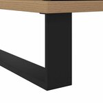 vidaXL Armoire de salle de bain chêne artisanal 30x30x100 cm