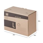 Pack and Move - Lot 36 cartons pour expédition - Taille L - 25 x 38 x 20 cm - Carton renforcé - 20 KG max