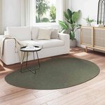 vidaXL Tapis Vert forêt 140 x 200 cm Polyester