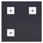 vidaXL Miroir Argenté 60x60 cm