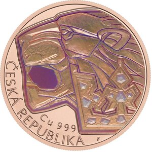 Pièce de monnaie en Cuivre 1 Dollar g 31.1 (1 oz) Millésime 2026 CZECH LION