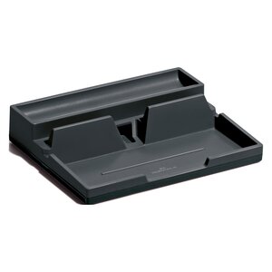 Organiseur de bureau plastique durable varicolor® - gris