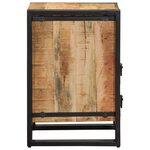 Table de chevet vidaXL 40x40x59 cm en bois de manguier massif