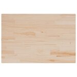 vidaXL Dessus de table 3 Pièces 80x53x2 5cm rectangulaire bois pin massif