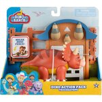 Jazwares DNR0024 - Dino Ranch Set d'action Triceratops