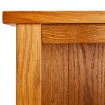 vidaXL Bibliothèque à 5 étagères 45x22x140 cm Bois de chêne massif