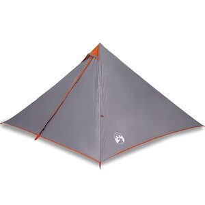 vidaXL Tente familiale tipi 7 personnes orange imperméable