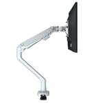 Newstar support de bureau réglable de moniteur 10"-32" 47 cm argenté