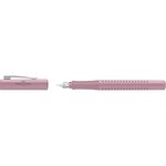 Stylo plume grip 2010 harmony pointe moyenne rose faber-castell