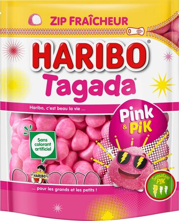 Haribo Bonbons Fraise Tagada Pink & Pik