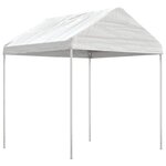 vidaXL Belvédère avec toit blanc 17 84x2 28x2 69 m polyéthylène