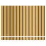 vidaXL Auvent rétractable électrique Jaune Gris et Blanc 3 x 2 5 m