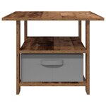 vidaXL Table basse Bois ancien 77 x 55 x 42 cm Bois d'ingénierie