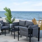 Salon de jardin en acier NICE