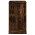vidaXL Buffet chêne fumé 37 5x35 5x67 5 cm bois d'ingénierie