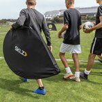 Sklz but de football escamotable de précision 183x122 cm noir