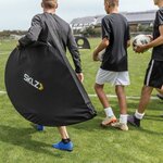 SKLZ But de football escamotable de précision 183x122 cm Noir