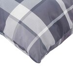 vidaXL Coussin d'extérieur 4 Pièces Carreaux Grisel 50 x 50 cm Tissu