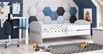 Lit enfant LUK BAR 140x70 Train avec matelas