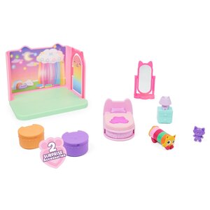 Spin Master 6062037 - Set de jeu Gabby's Dollhouse La chambre de Polochat