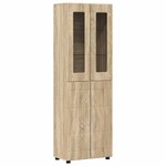 vidaXL Ensemble meuble TV FLORIN Chêne Sonoma Bois d'ingénierie