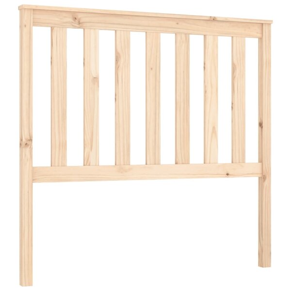vidaXL Tête de lit 106x6x101 cm Bois massif de pin