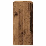 vidaXL Bureau vieux bois 102 5x35x75 cm bois d'ingénierie