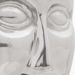 vidaXL Tabouret Argent Aluminium