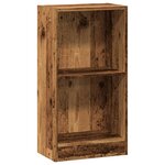 vidaXL Bibliothèque vieux bois 40x24x76 cm bois d'ingénierie