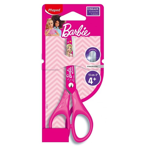 Maped Ciseaux BARBIE  rond  130 mm  rond