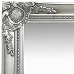 vidaXL Miroir mural style baroque 40x40 cm Argenté
