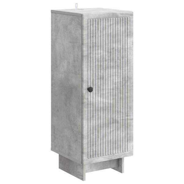vidaXL Buffet Gris béton 33 x 34 5 x 90 cm Bois d'ingénierie
