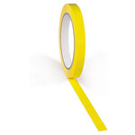 Ruban adhésif couleur jaune pvc raja résistant  37 microns 50 mm x 66 m (lot de 6)