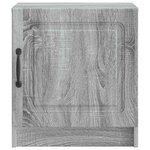 vidaXL Cabinet de chevet Sonoma gris 43 x 34 5 x 47 cm