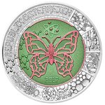 Pièce de monnaie 25 euro Autriche 2017 argent et niobium BU – Microcosme