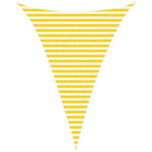 vidaXL Voile d'ombre 3 x 4 x 4 m 100 polyester Oxford Triangulaire