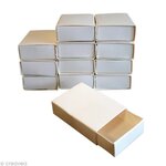 Boites d'allumettes petite boite vides 5cm 12 pièces