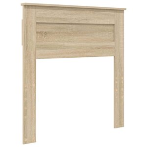 vidaXL Tête de lit Chêne Sonoma 80 cm Bois d'ingénierie