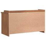 vidaXL Banc de couloir SANDNES 87x40x50 cm bois de pin massif