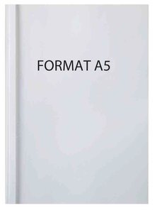 Lot de 100 ThermaBind Couvertures de reliure thermique A5 Standard 3 mm blanc GBC