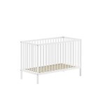 Lit Bébé Dino 60x120 Cm Blanc