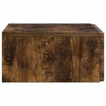 vidaXL Table d'appoint murale 59 x 34 5 x 17 cm Bois d'ingénierie