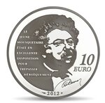 Pièce de monnaie 10 euro France 2012 argent BE – D'Artagnan