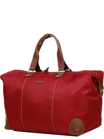 Sac de voyage Light - Finition en cuir - KATANA - 70 CM - 29320-Rouge