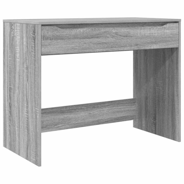 vidaXL Bureau Gris Sonoma 100 x 50 x 78 cm Bois d'ingénierie