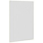 vidaXL Moustiquaire magnétique pour fenêtres blanc 80x120 cm